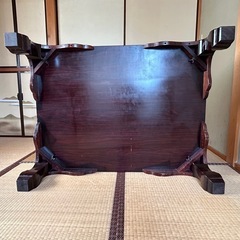 座卓　紫檀
の画像