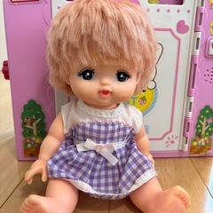 メルちゃんハウスとメルちゃんの画像