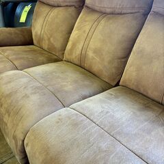 【ジャングルジャングル深井店】★電動リクライニングソファー ソファー リクライニング キャメル  家具  堺市（中区 堺区 東区 西区 南区 北区）和泉市 河内長野市 富田林市 松原市 狭山市 深井 【FU2581】の画像
