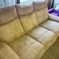 【ジャングルジャングル深井店】★電動リクライニングソファー ソファー リクライニング キャメル  家具  堺市（中区 堺区 東区 西区 南区 北区）和泉市 河内長野市 富田林市 松原市 狭山市 深井 【FU2581】の画像