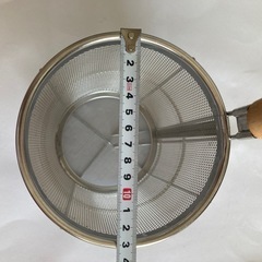 テボ2個セット　てぼ　　湯切りザル　うどん　パスタ【美品】の画像