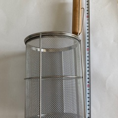 テボ2個セット　てぼ　　湯切りザル　うどん　パスタ【美品】の画像