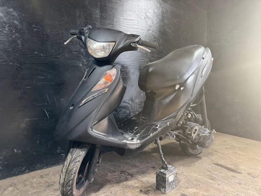 ★支払い総額11.8万円★関東圏内即日配送可能！スズキ　アドレスv125 CF46A 鬼のケツアゲ！！CF46A 型！規制前！カスタムベースにおすすめ！