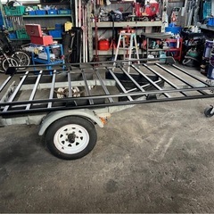 トレーラー　ジェットスキー　バイク　スノーモービルの画像