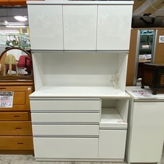 【愛品館 江戸川店 】3枚スイング扉キッチンボード レジューム120 NITORI（ニトリ）の画像