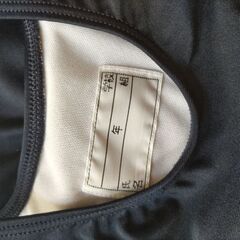 新品ワンピース型紺水着の画像