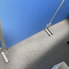 青色パーティション3枚セットお譲りしますの画像