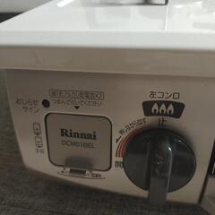 【中古】リンナイ　グリル付ガステーブル LPガス用の画像