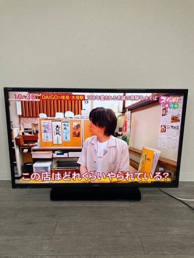 SHARP液晶テレビ 40型