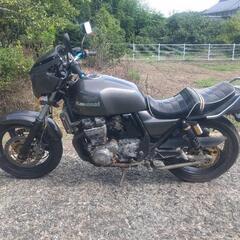 カワサキZRX400車検入れたての画像
