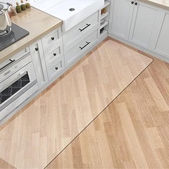 XinGe 床暖房対応 キッチンマット クリア PVC製 50×180cm 台所マット 
厚さ1.5mmの画像