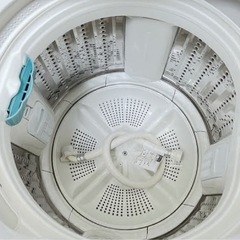 (送料無料) 2020年 極美品 7kg 洗濯機 HITACHI 布団洗濯可 白い約束  エアジェット乾燥 ⑦の画像
