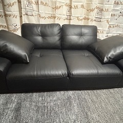 【お値下げ‼️】新品同様　ローソファ　2人掛けの画像