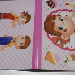 不二家　ペコちゃん・ポコちゃん　メモ帳とはってはがせるペコちゃんシールメモの画像