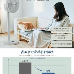 【決まりました】【未使用】3D首振り扇風機 サーキュレーター 省エネ 静音 TPZ-001Aの画像