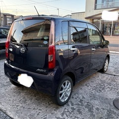 平成24年　ダイハツ　ムーヴ　2WD アイドリングストップ　ecoモード　キーレス　車検令和7年11月の画像