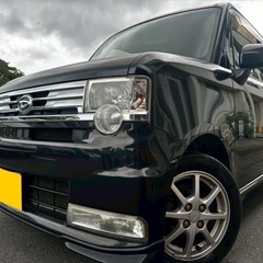 お買い得‼️月々9千円〜分割払い可❗️車検2年付き！【名義変更代込み】車内広い！大人気☆ムーブコンテカスタム☆HDDナビ付き☆走行中DVD見れます☆フルオートエアコン☆ドライブレコーダー付きのフル装備☆事故修復歴無し☆純正アルミ☆そのまま乗って帰れます‼️の画像