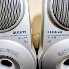 aiwa SC-M58 アクティブスピーカーの画像