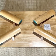 テーブル 机　折りたたみ  75cm×50cm×32cmの画像