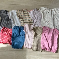 ［差し上げます］夏服　90cm 保育園の画像