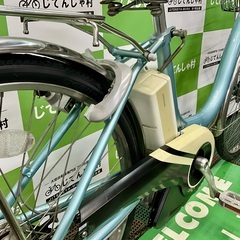 【No.50】美品‼︎ブリヂストン電動アシスト自転車/24インチ/ブルーの画像