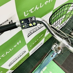 【No.50】美品‼︎ブリヂストン電動アシスト自転車/24インチ/ブルーの画像