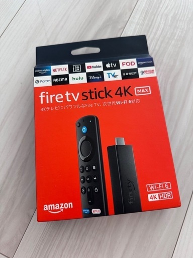 【新品・未使用】Fire TV Stick 4K Max（Wi-Fi6対応）