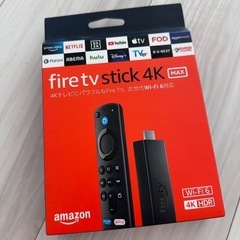【新品・未使用】Fire TV Stick 4K Max（Wi-Fi6対応） の画像