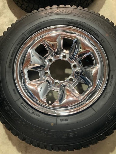 【売約済]
ハイラックス　メッキ鉄ホイール
