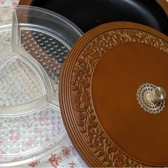 【お譲りします】昭和レトロ・菓子入れの画像
