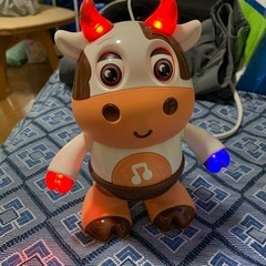 玩具　踊る牛さん　音がなるの画像