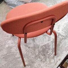 0816-355 IKEA イケア　オスタノ チェア　レッドブラウンの画像