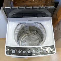 ​ハイアール 4.5kg 全自動洗濯機 JW-CA5D 2021年製 キズあり 動作確認済み【こちらは店舗です。浜村鹿野温泉ICから3分 買取本舗 宮本リサイクル 営業時間9～19時 定休日水曜のみ←連絡できませんm(_ _)m】の画像