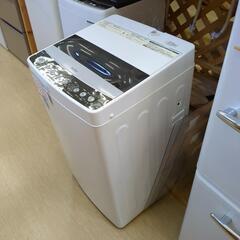 ​ハイアール 4.5kg 全自動洗濯機 JW-CA5D 2021年製 キズあり 動作確認済み【こちらは店舗です。浜村鹿野温泉ICから3分 買取本舗 宮本リサイクル 営業時間9～19時 定休日水曜のみ←連絡できませんm(_ _)m】の画像