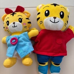 はなちゃんお世話セットとしまじろうパペットの画像