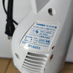 ツインバード サイクロンスティッククリーナー TC−E151の画像