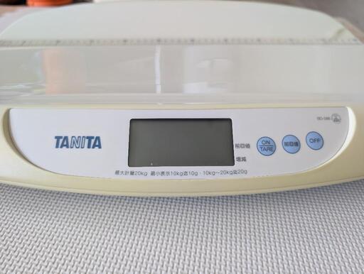 TANITA デジタルベビースケール BD-586-WH（ホワイト） (さき