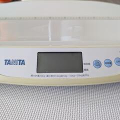 TANITA デジタルベビースケール BD-586-WH（ホワイト）の画像