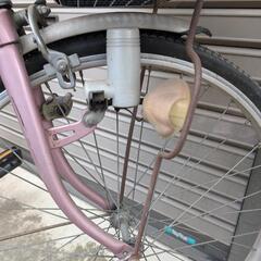 自転車　カゴ付の画像