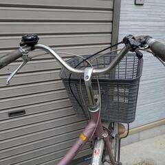 自転車　カゴ付の画像