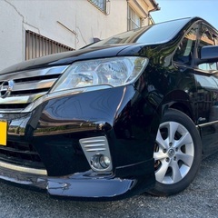 8人乗り☆ガソリン代 節約☆S-HYBRID入りました‼️24年式☆月々1.2万円〜分割払い可❗️車検2年付き！大人気☆ニッサン セレナ☆Bluetooth対応SDナビ☆走行中DVD見れます☆ETC☆バックカメラ☆ドラレコ付きのフル装備☆両側電動スライドドア☆ウィンカーミラー☆フル装備☆事故修復歴無し☆車内広々三列シート‼️の画像