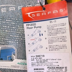 SARFAS 空気圧計　空気入れの画像
