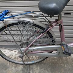 自転車　カゴ付の画像