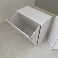 山崎実業　tower　トイレ壁面収納　白色の画像