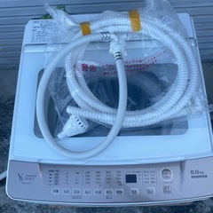 ヤマダ　8.0kg 洗濯機　21年製の画像