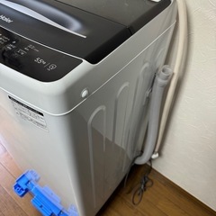 【エリア内お届け交換設置無料】清掃済み　ハイアール洗濯機　(冷蔵庫、電子レンジ同時購入割り有ります)の画像