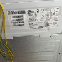 【エリア内お届け交換設置無料】清掃済み　ハイアール洗濯機　(冷蔵庫、電子レンジ同時購入割り有ります)の画像