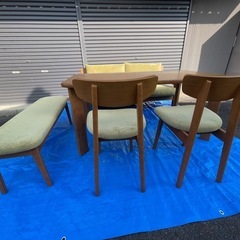 雰囲気良き！ダイニングテーブルセット（中古品）の画像