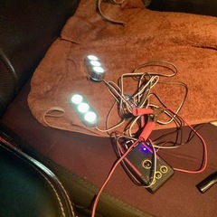 LED マルチファンクション ストロボ ライト DC 12V 未使用 ホワイト 白 の画像