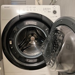 【直接取引歓迎】シャープ ドラム式洗濯機 ES-S7F 2021年製 7kgの画像